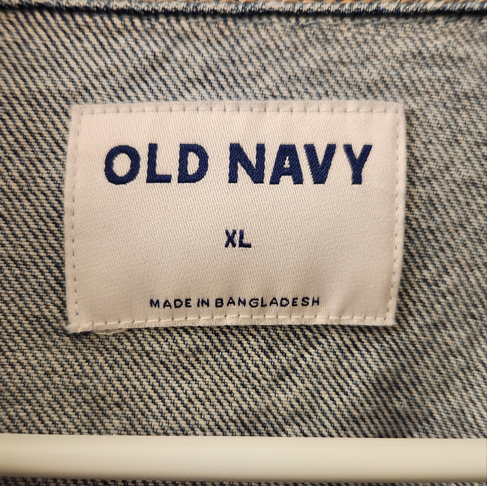 Old Navy Blue Denim Jacket - Picture 3 of 4